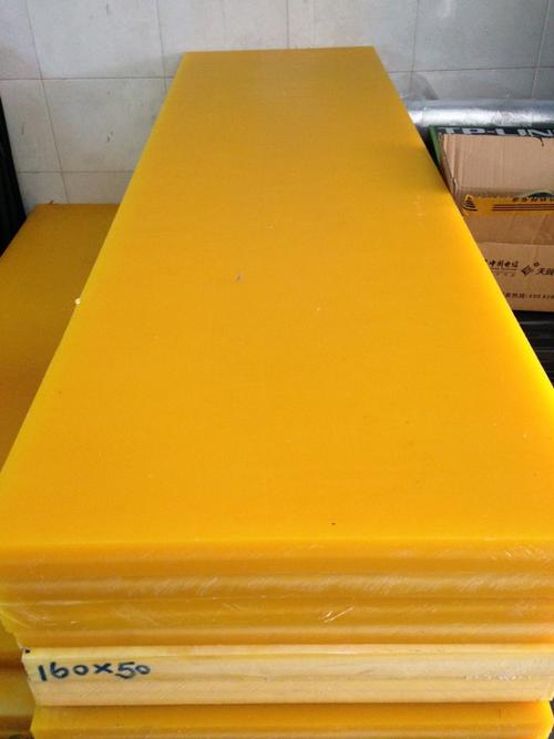 龙门冲上用的垫板下料板黄色pp塑料板比白色更耐用的板子图片_7