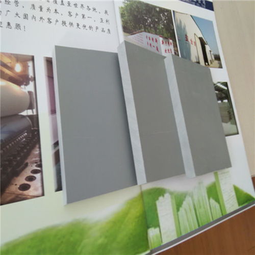 供应防腐风管用1.6密度PVC塑料硬板 深浅灰色 可定制彩色